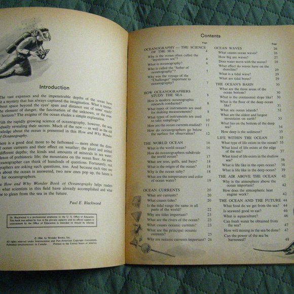 How And Why Wonder Book Of Oceanography 1964 - Picture 4 of 9